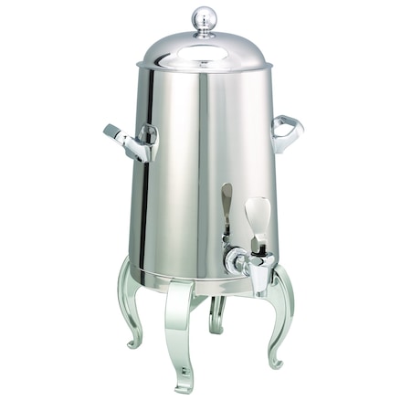 Service Ideas Flame Free Thermo-Urn Polished Stainless Regal Style Vacuum Insulated Urn, 1.5 Gallon URN15VPSRG